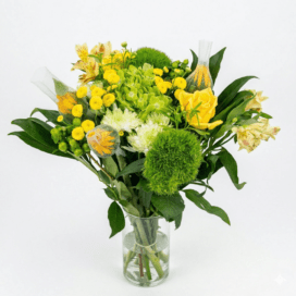 The Emerald Zest Bouquet