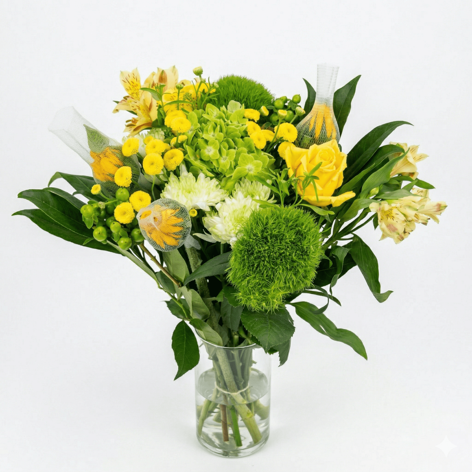 The Emerald Zest Bouquet