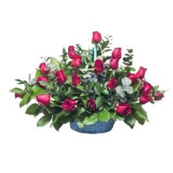 Fresh Flower Bouquet with Vase | Designed by Marilu Herrera | 3