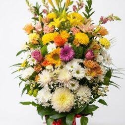 Vibrant Mixed Bouquet in Vase