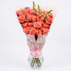 Peach Sorbet Luxury Bouquet