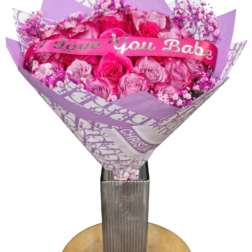 Luxe Lavender "I Love You" Arrangement